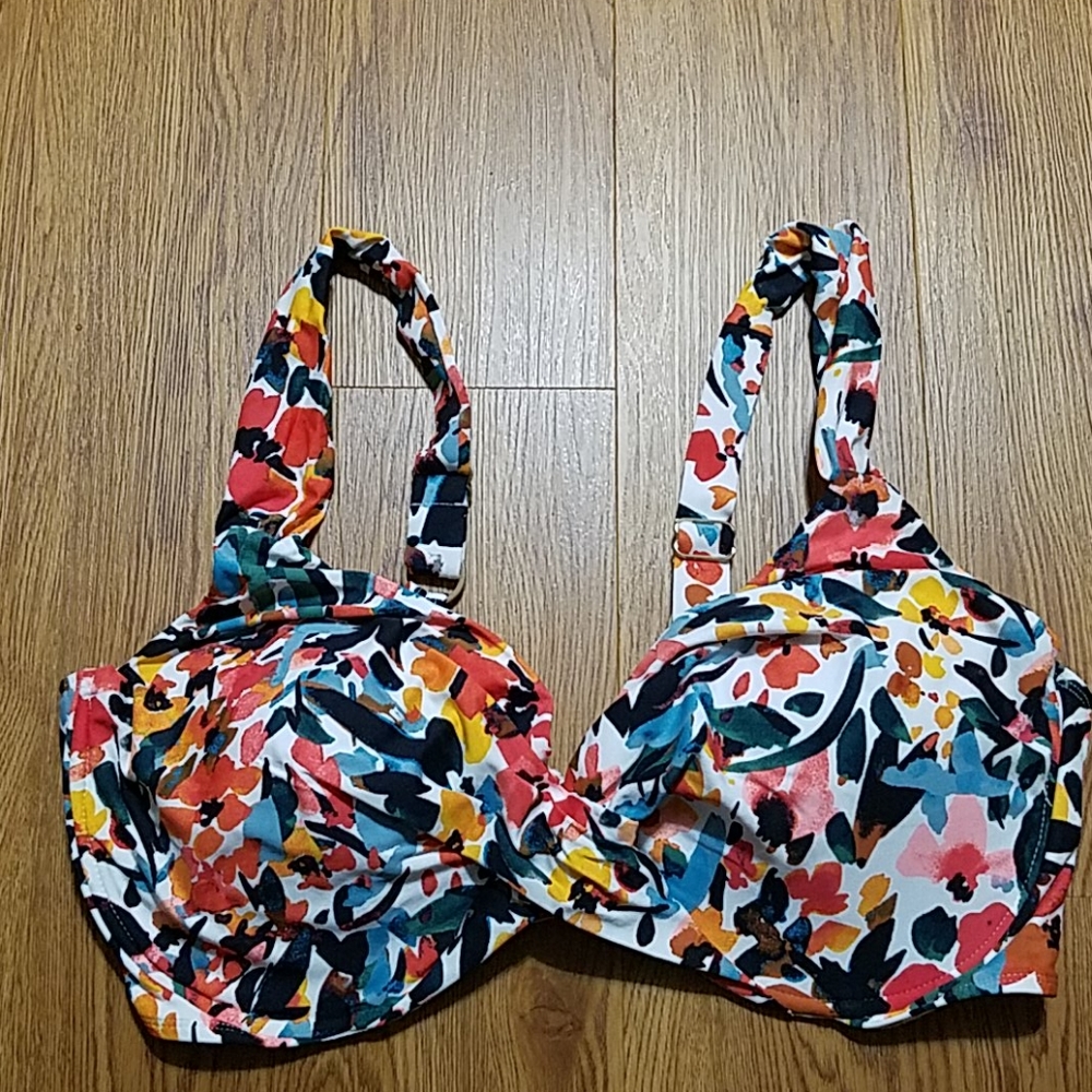 Anne Cole Plus Size Underwire Bikini Top - Picture 2 of 3